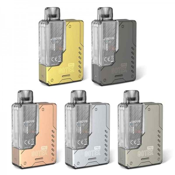 Aspire Gotek Pro Pod Kit 1500mAh Auto Draw MTL Vape Device Aspire Gotek Pro Pod Kit 1500mAh Auto Draw MTL Vape Device