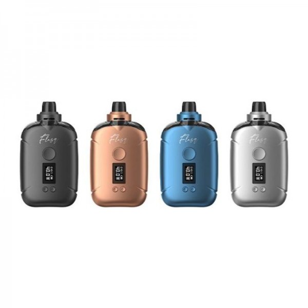 Eleaf FlasQ Pod Kit 40W 1370mAh with 5ml Pod Compatible GTL Coils Eleaf FlasQ Pod Kit 40W 1370mAh with 5ml Pod Compatible GTL Coils