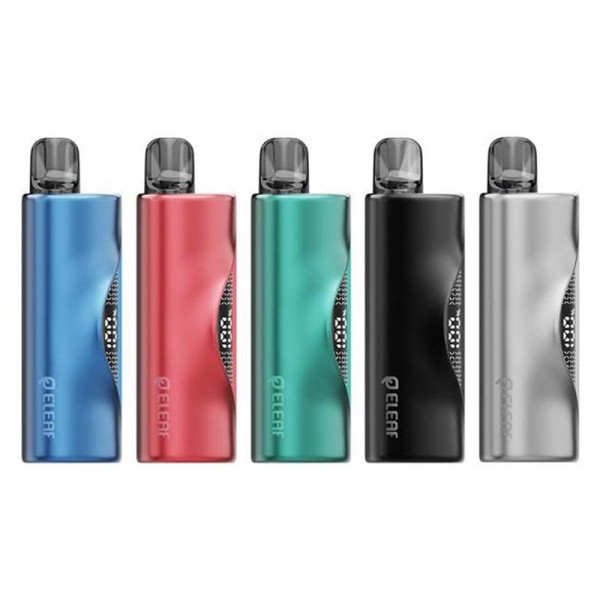 Eleaf iSilk Pod System Kit 850mAh 15W USB-C Vape Device 2ml Eleaf iSilk Pod System Kit 850mAh 15W USB-C Vape Device 2ml