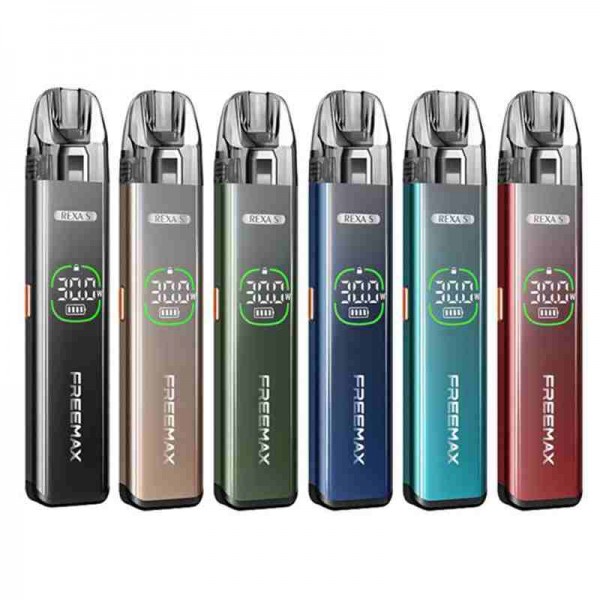 Freemax Rexa S Pod System Kit 1300mAh 30W Adjustable Airflow Vape