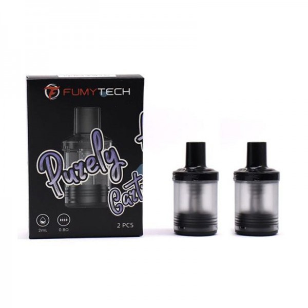 Fumytech Purely AIO Pod Cartridge 2ml Replacement Pod 2pcs Pack