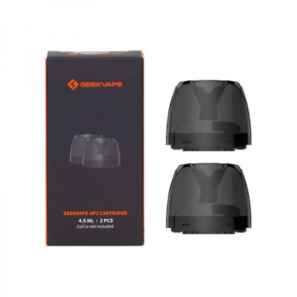 GeekVape AP2 Empty Pod Cartridge 4.5ml Replacement Pod 2pcs for AP2 Kit GeekVape AP2 Empty Pod Cartridge 4.5ml Replacement Pod 2pcs for AP2 Kit