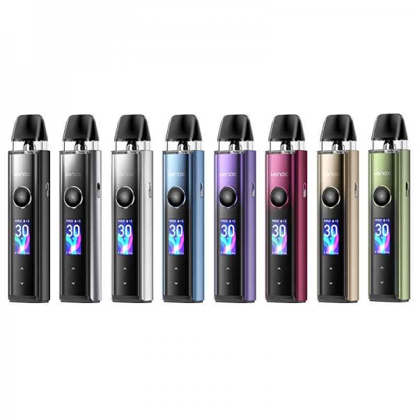 GeekVape Wenax Q Pro Pod System Kit 1200mAh 30W Smart Vape Device GeekVape Wenax Q Pro Pod System Kit 1200mAh 30W Smart Vape Device