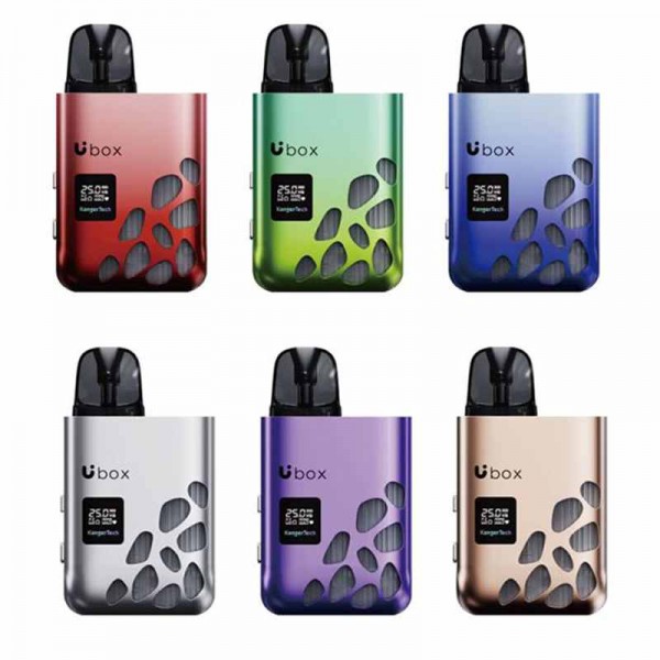 KangerTech Ubox Pod System Kit 900mAh 30W Refillable Vape Device