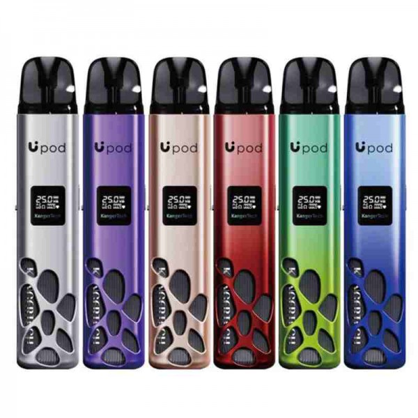 KangerTech UPod Pod System Kit 25W 850mAh Vape Device 4ml Pod