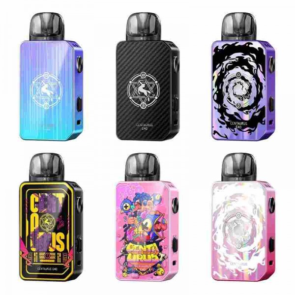 Lost Vape Centaurus E40 Pod Kit 40W 1400mAh with E Plus Cartridge Lost Vape Centaurus E40 Pod Kit 40W 1400mAh with E Plus Cartridge