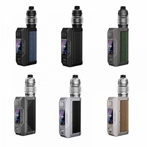 Lost Vape Thelema Q200 Pro Kit 200W Dual 18650 Box Mod with Tank Lost Vape Thelema Q200 Pro Kit 200W Dual 18650 Box Mod with Tank