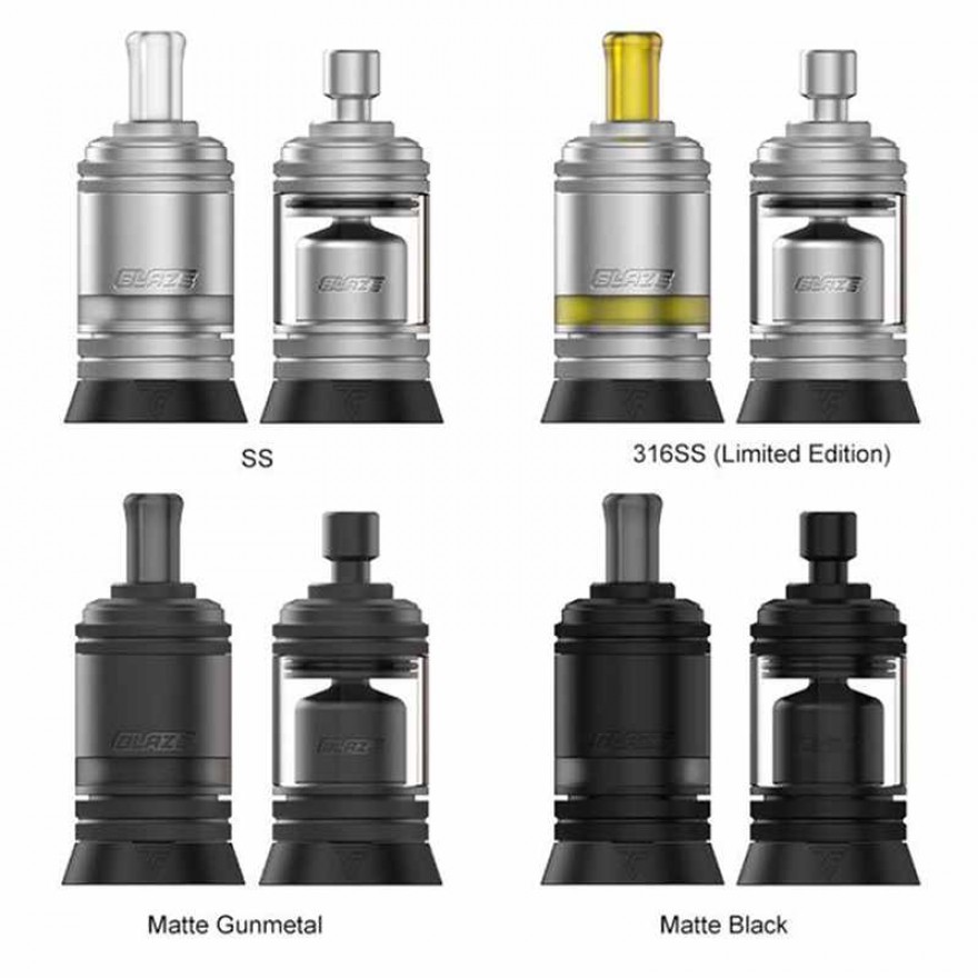 ThunderCloud x Mike Vapes Blaze MTL RTA Tank Atomizer 22mm 3ml ThunderCloud x Mike Vapes Blaze MTL RTA Tank Atomizer 22mm 3ml