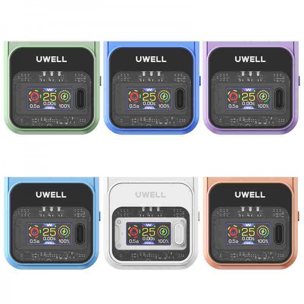 Uwell COZI Device 800mAh Pod System 25W Dual Mesh Airflow Vape Uwell COZI Device 800mAh Pod System 25W Dual Mesh Airflow Vape