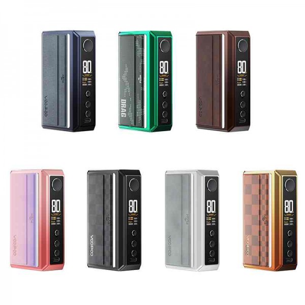 VOOPOO Drag 5 Box Mod 177W Dual 18650 TC Vape Mod Device VOOPOO Drag 5 Box Mod 177W Dual 18650 TC Vape Mod Device