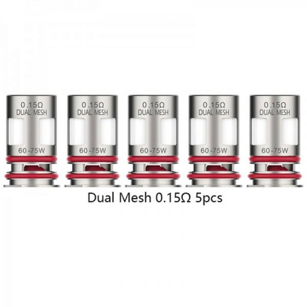 Vaporesso GTX Dual Mesh Coil Replacement Coils 0.15Ω 0.2Ω 0.3Ω 5pcs