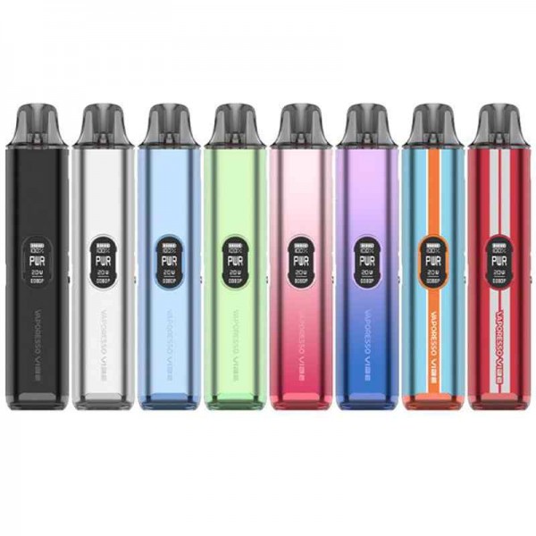 Vaporesso Vibe Pod System Kit 1100mAh Dual Mesh Vape Device Vaporesso Vibe Pod System Kit 1100mAh Dual Mesh Vape Device