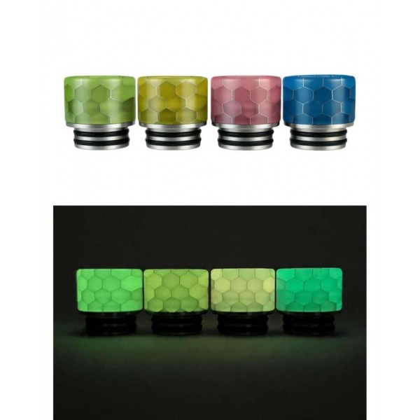 810 Luminous Drip Tip Wide Bore Silicone 4 Colors 810 Luminous Drip Tip Wide Bore Silicone 4 Colors